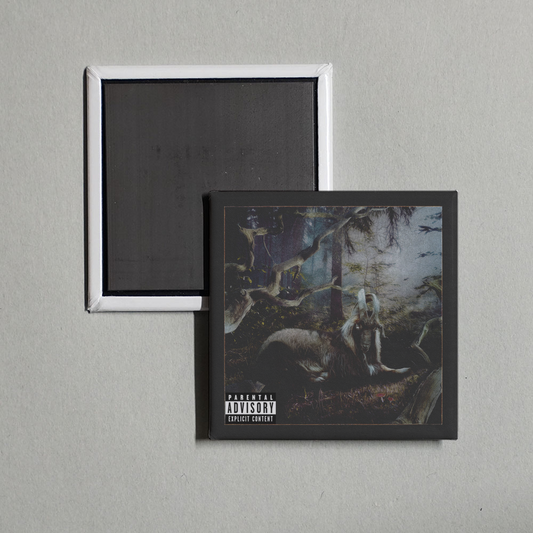 Earl Sweatshirt - FEET OF CLAY Album Cover Fridge Magnet