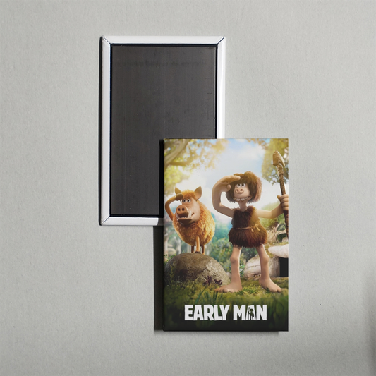 Early Man Mini Movie Fridge Magnet