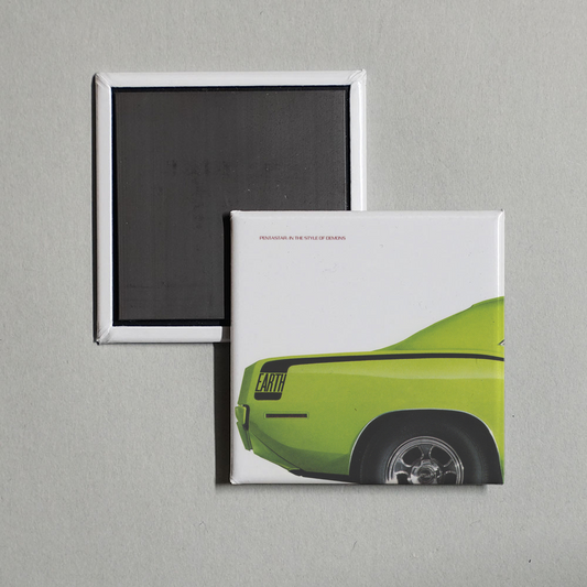 Earth - Pentastar In The Style of Demons Album Cover Fridge Magnet