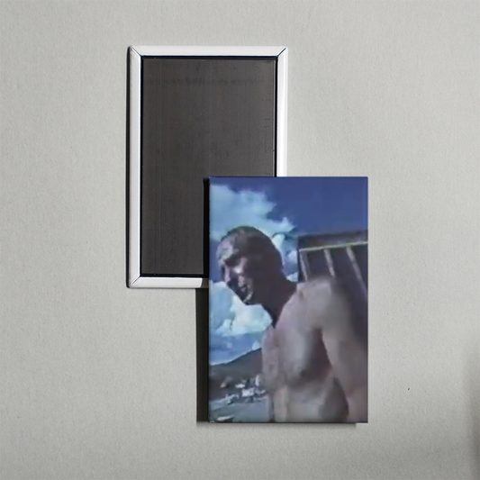 Earth and Fire Mini Movie Fridge Magnet