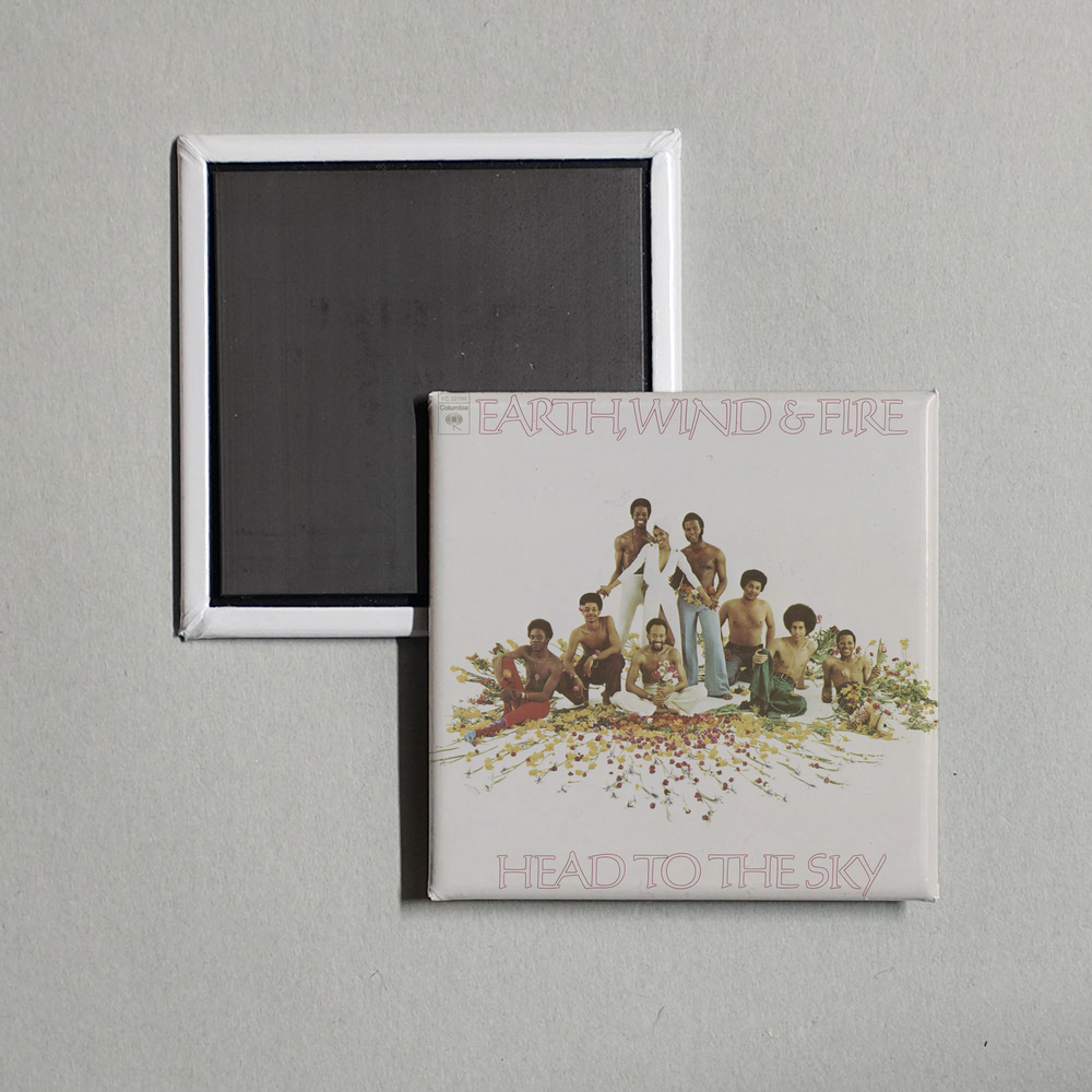 Earth, Wind & Fire - Head To The Sky Album Cover Fridge Magnet