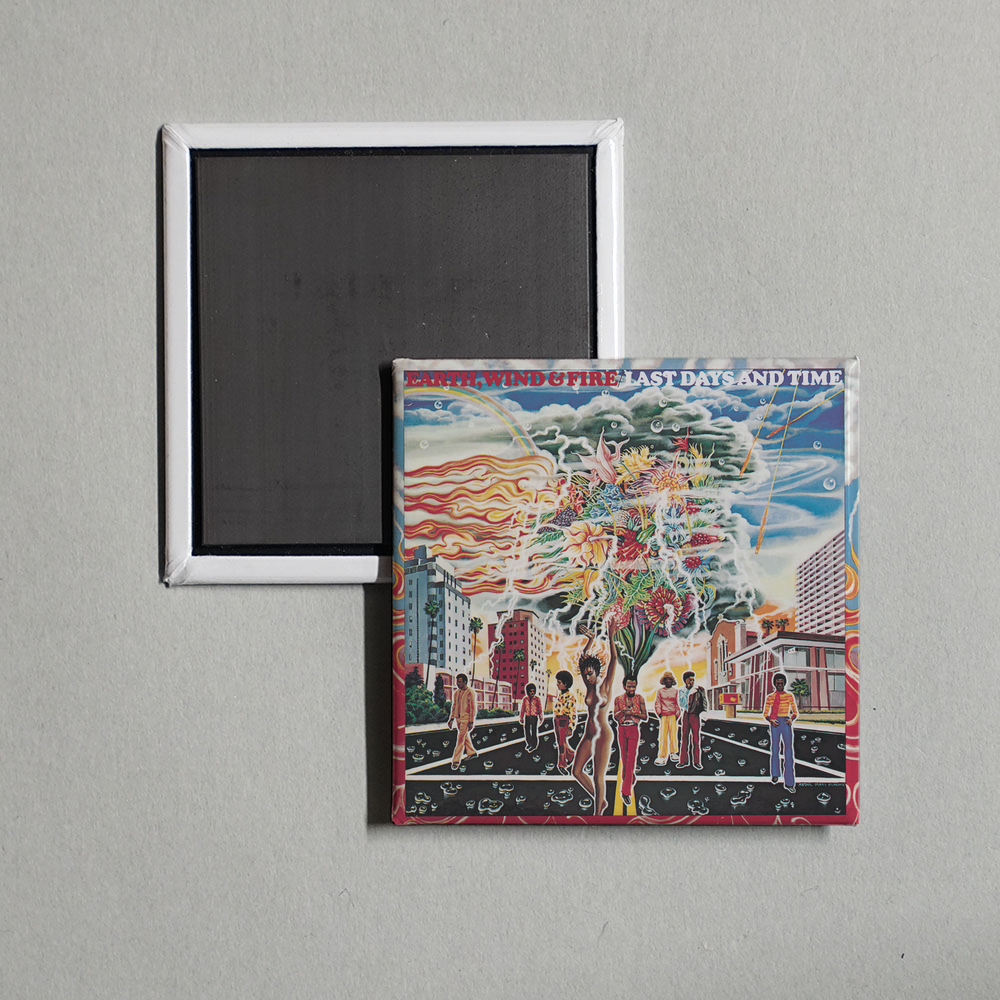 Earth, Wind & Fire - Last Days and Time Album Cover Fridge Magnet