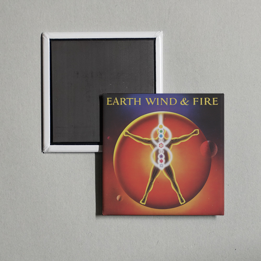 Earth, Wind & Fire - Powerlight Album Cover Fridge Magnet