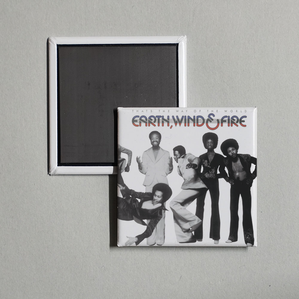 Earth, Wind & Fire - That's The Way Of The World Album Cover Fridge Magnet