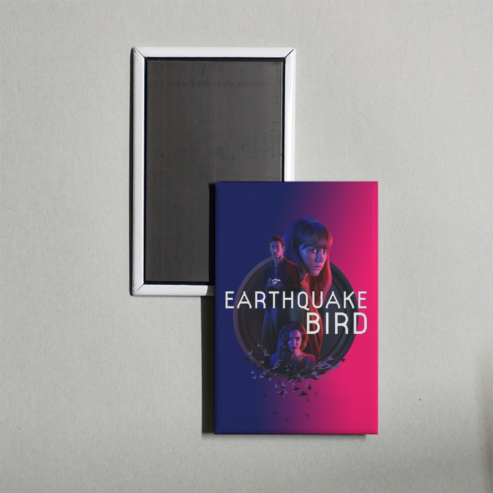 Earthquake Bird Mini Movie Fridge Magnet