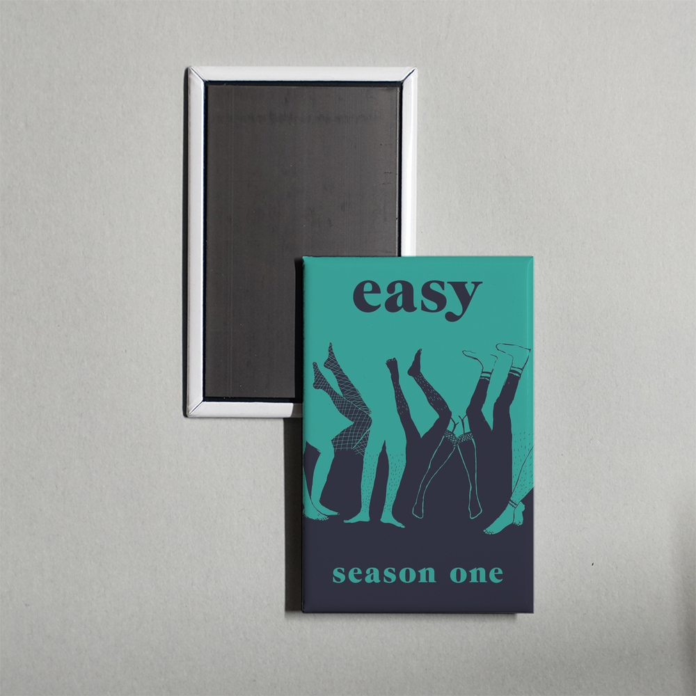 Easy TV Show Fridge Magnet