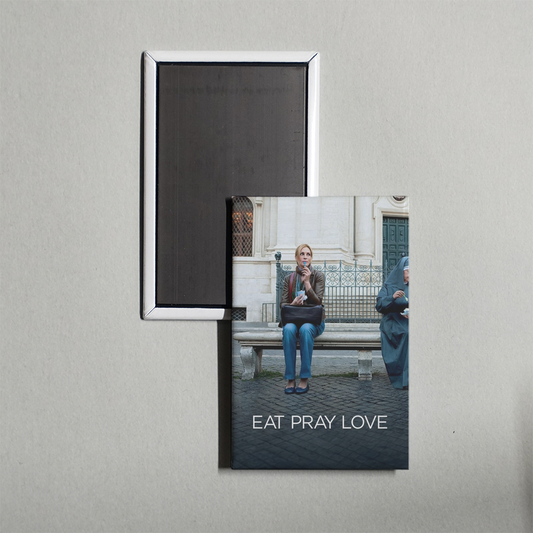 Eat Pray Love Mini Movie Fridge Magnet