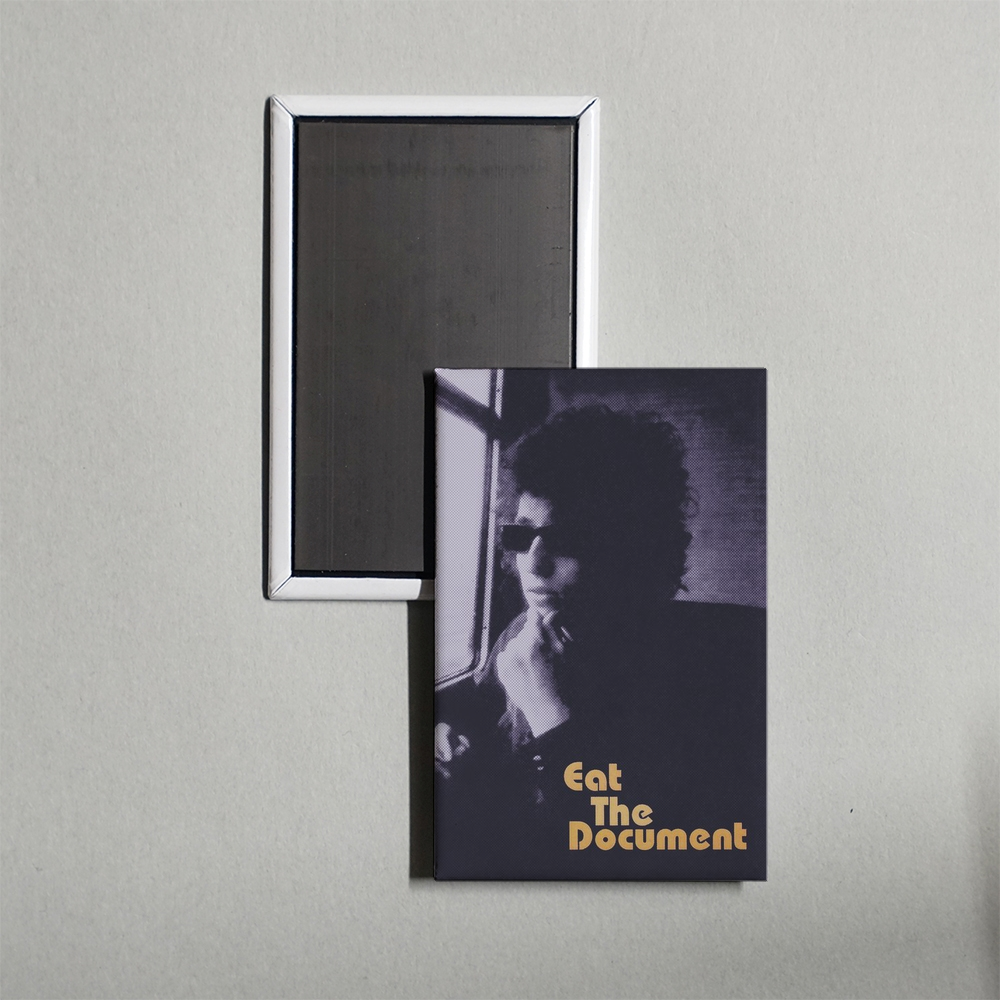 Eat the Document Mini Movie Fridge Magnet