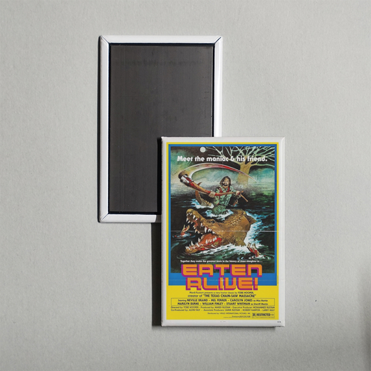 Eaten Alive Mini Movie Fridge Magnet