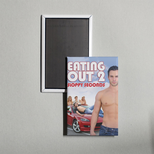 Eating Out 2 Sloppy Seconds Mini Movie Fridge Magnet