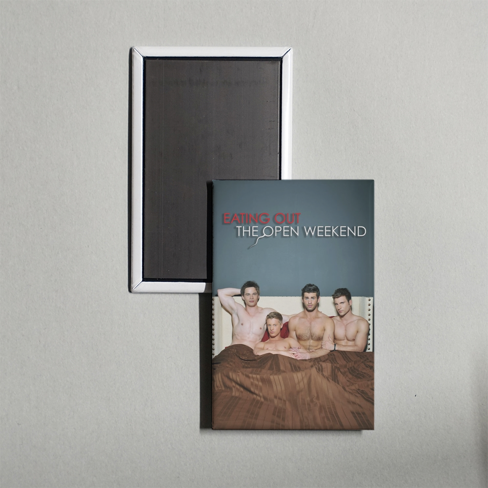 Eating Out The Open Weekend Mini Movie Fridge Magnet
