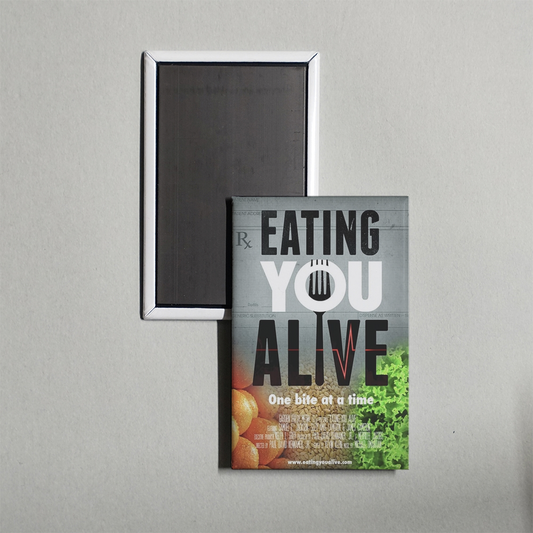 Eating You Alive Mini Movie Fridge Magnet