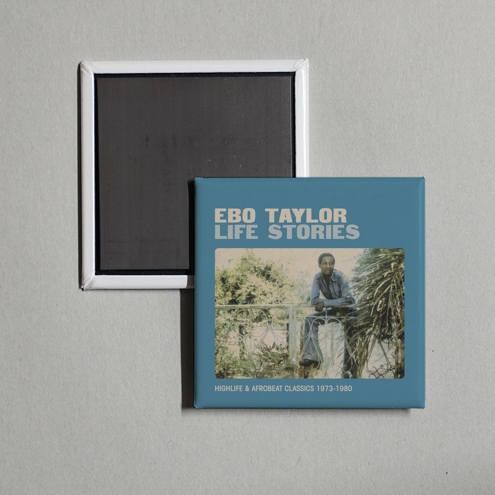 Ebo Taylor - Life Stories Album Cover Fridge Magnet