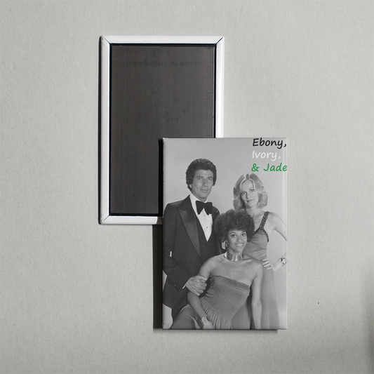 Ebony, Ivory and Jade Mini Movie Fridge Magnet