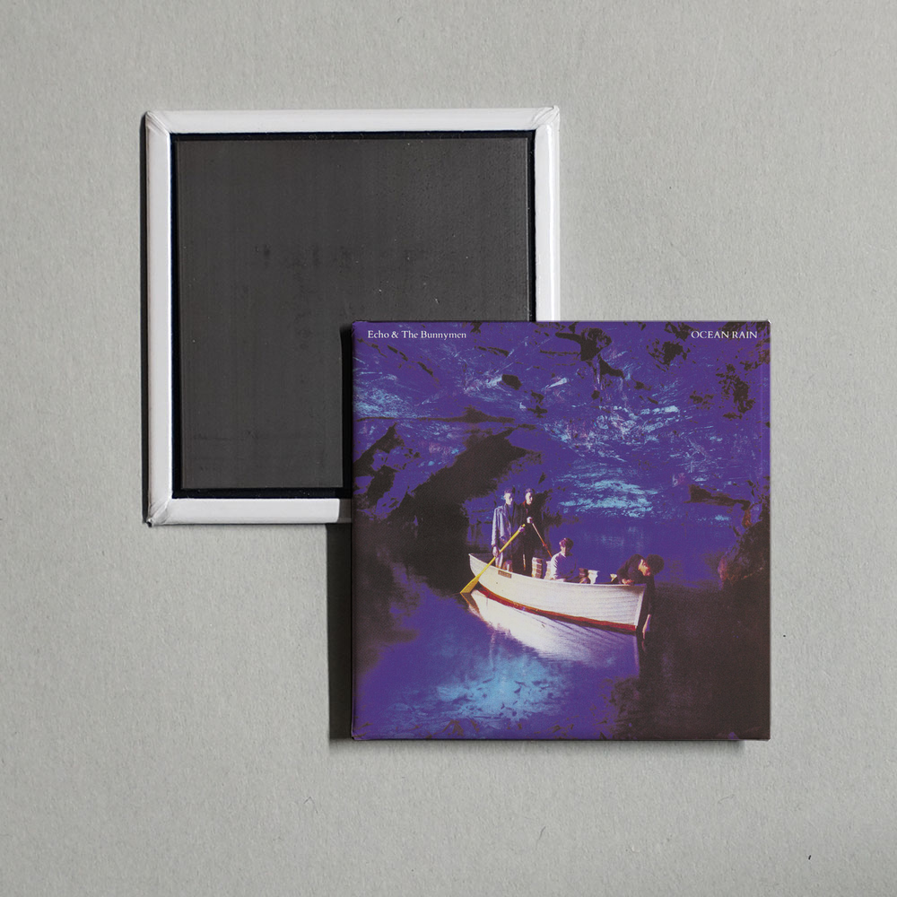 Echo & the Bunnymen - Ocean Rain Album Cover Fridge Magnet