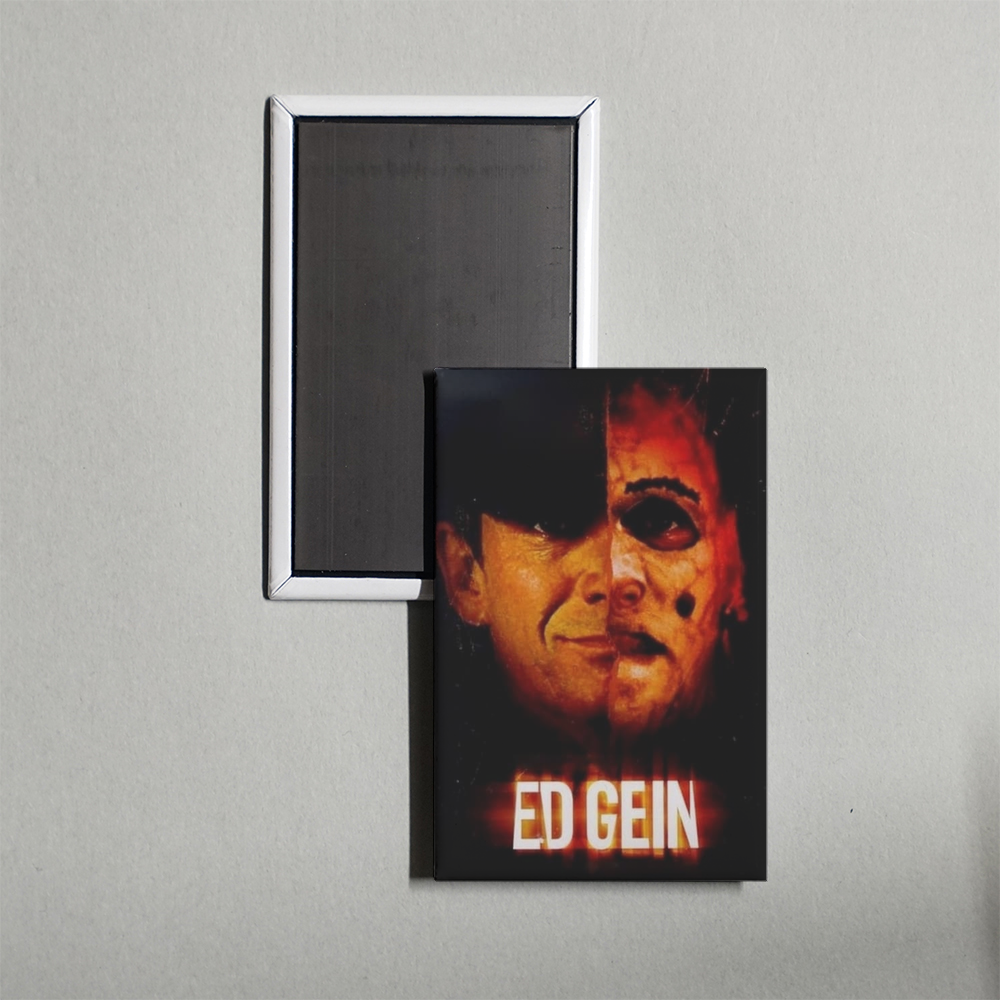 Ed Gein Mini Movie Fridge Magnet