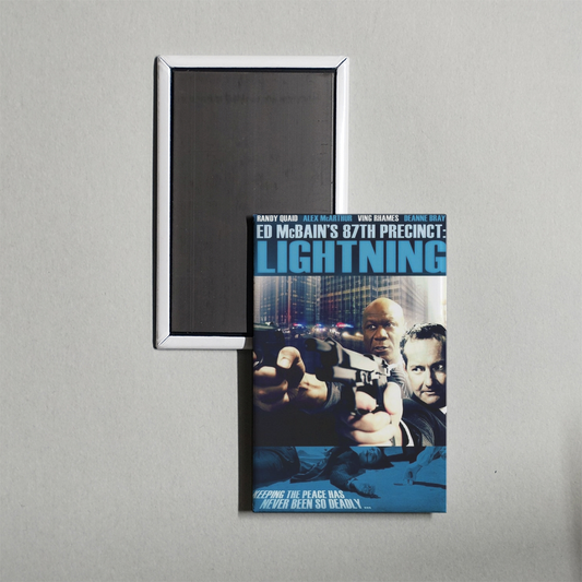 Ed McBain's 87th Precinct Lightning Mini Movie Fridge Magnet