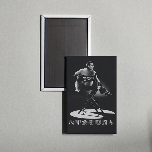 Ed Wood Mini Movie Fridge Magnet