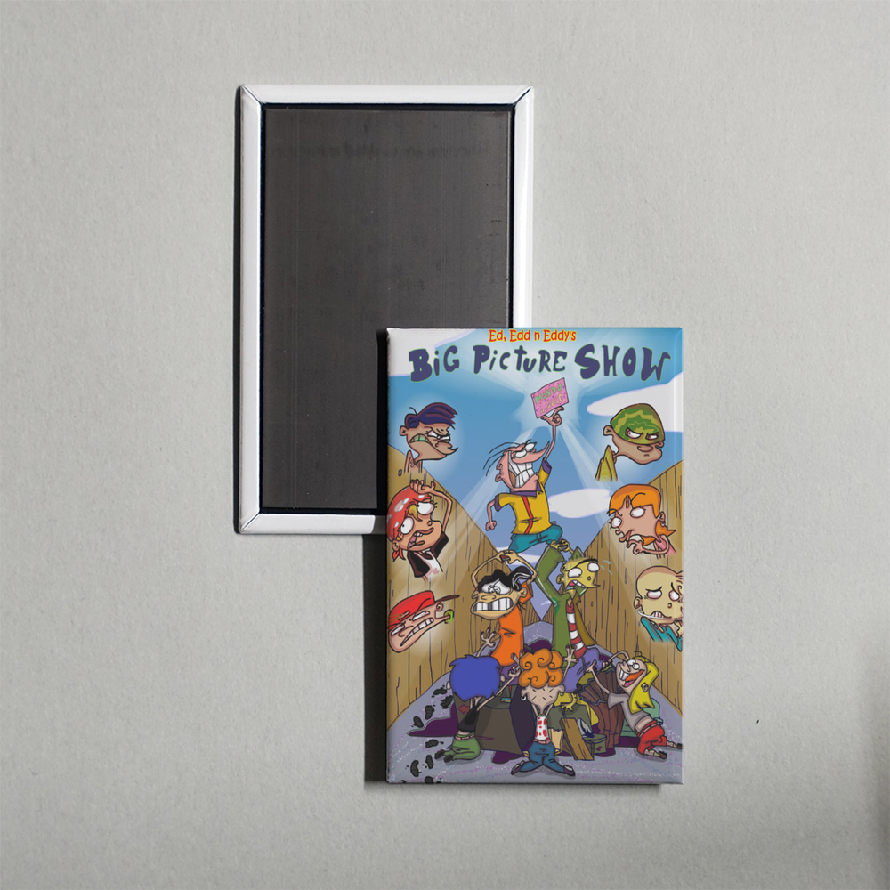 Ed, Edd n Eddy's Big Picture Show Mini Movie Fridge Magnet