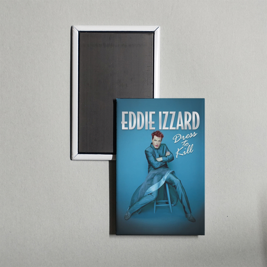 Eddie Izzard Dress to Kill Mini Movie Fridge Magnet