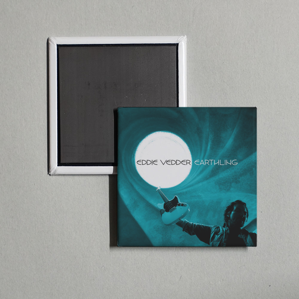 Eddie Vedder - Earthling Album Cover Fridge Magnet