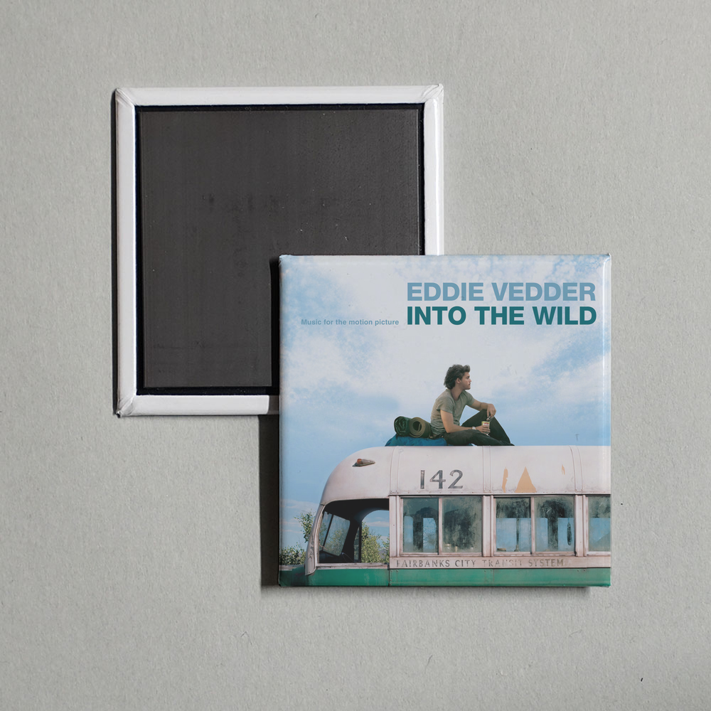 Eddie Vedder - Into The Wild (Music For The Motion Picture) Album Cover Fridge Magnet
