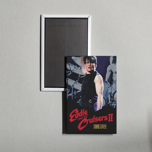 Eddie and the Cruisers II Eddie Lives! Mini Movie Fridge Magnet