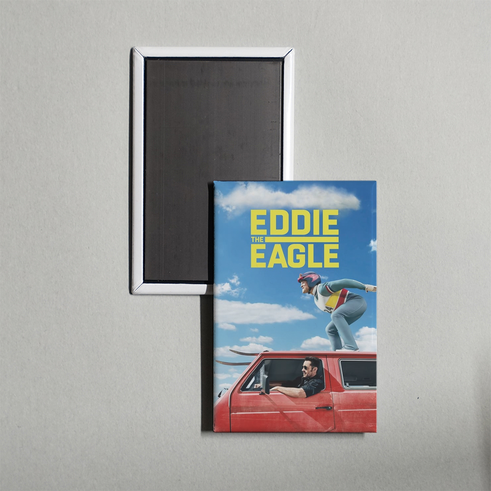 Eddie the Eagle Mini Movie Fridge Magnet