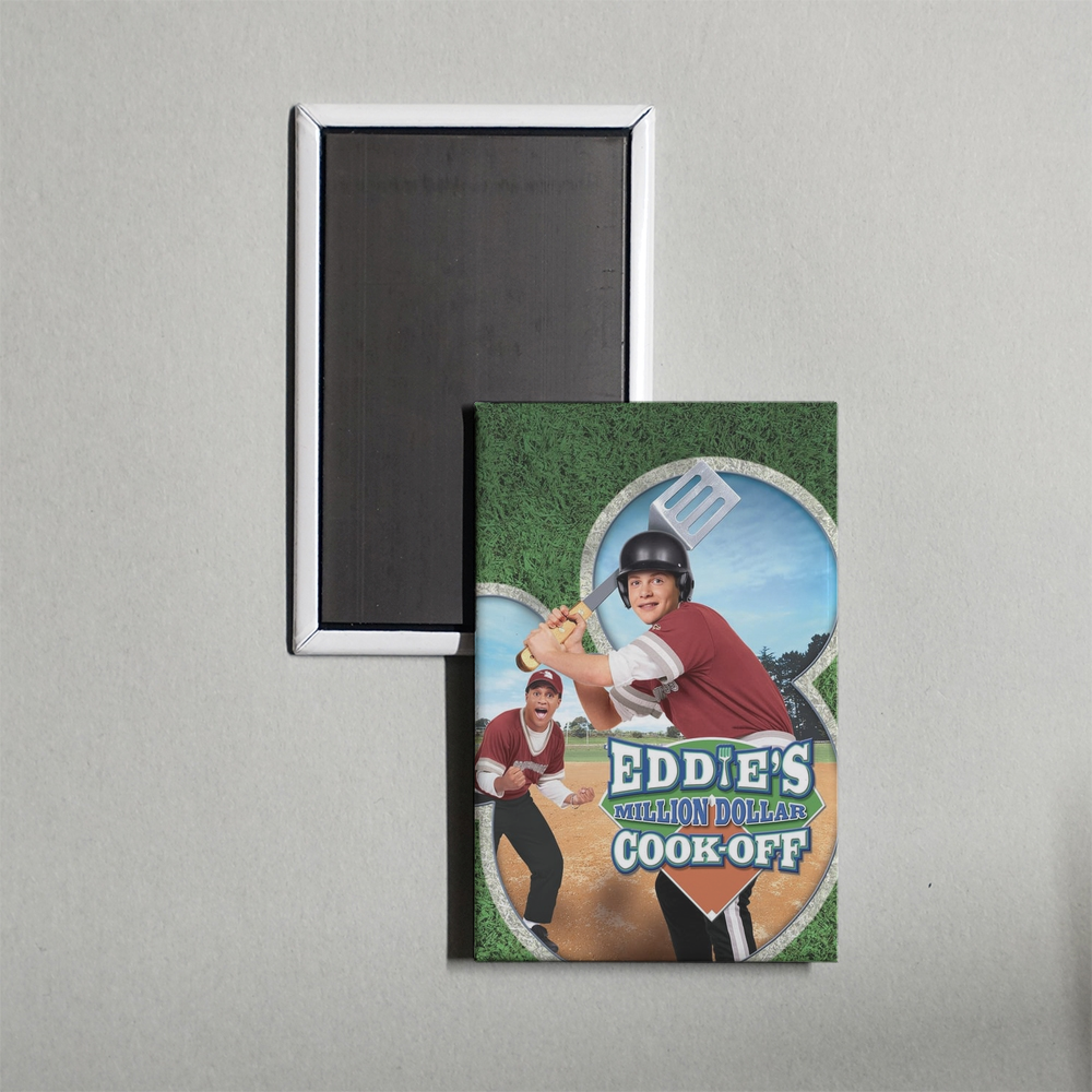 Eddie's Million Dollar Cook Off Mini Movie Fridge Magnet
