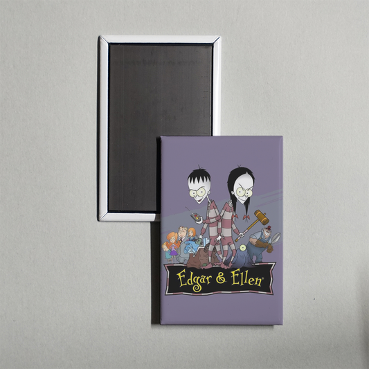 Edgar & Ellen TV Show Fridge Magnet