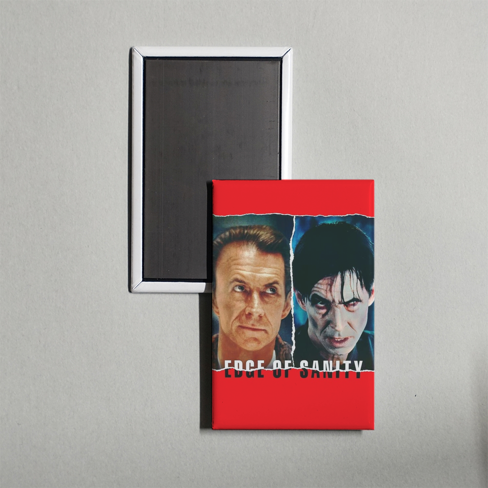 Edge of Sanity Mini Movie Fridge Magnet
