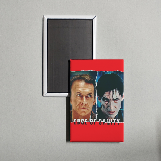 Edge of Sanity Mini Movie Fridge Magnet