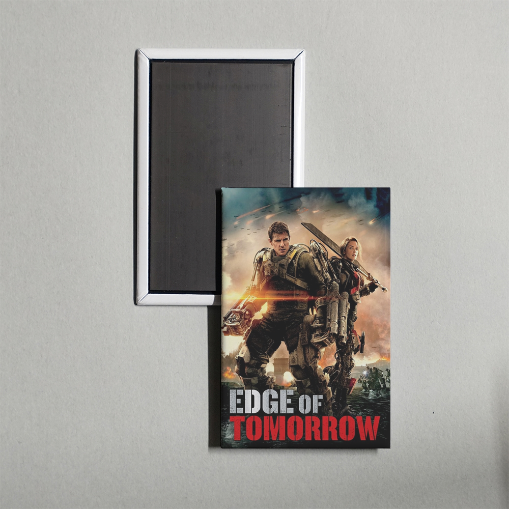 Edge of Tomorrow Mini Movie Fridge Magnet