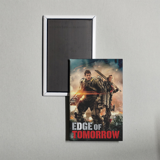 Edge of Tomorrow Mini Movie Fridge Magnet