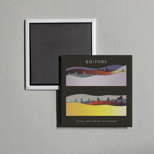 Editors - In This Light and on This Evening Album Cover Fridge Magnet