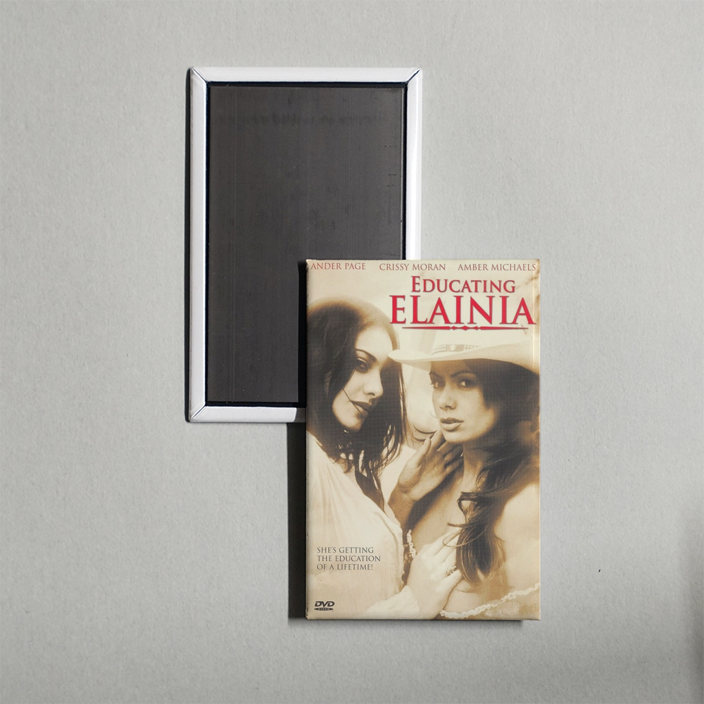 Educating Elainia Mini Movie Fridge Magnet