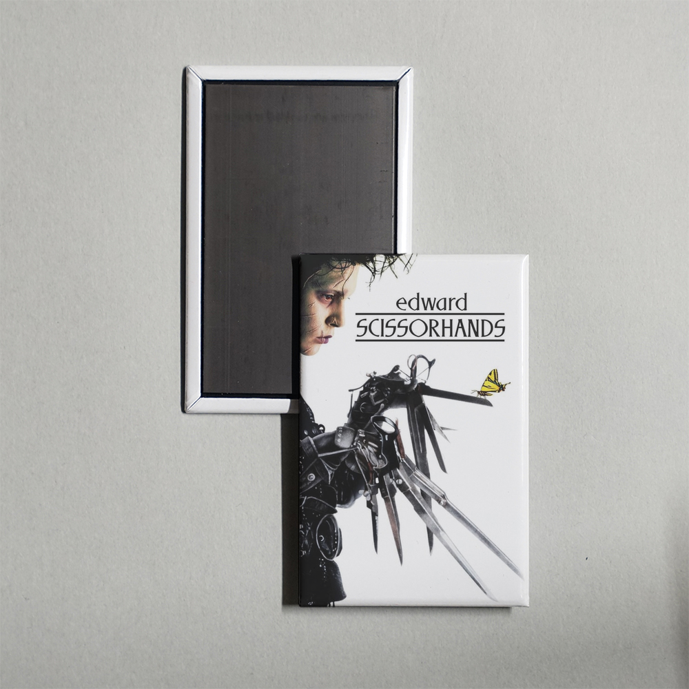 Edward Scissorhands Mini Movie Fridge Magnet