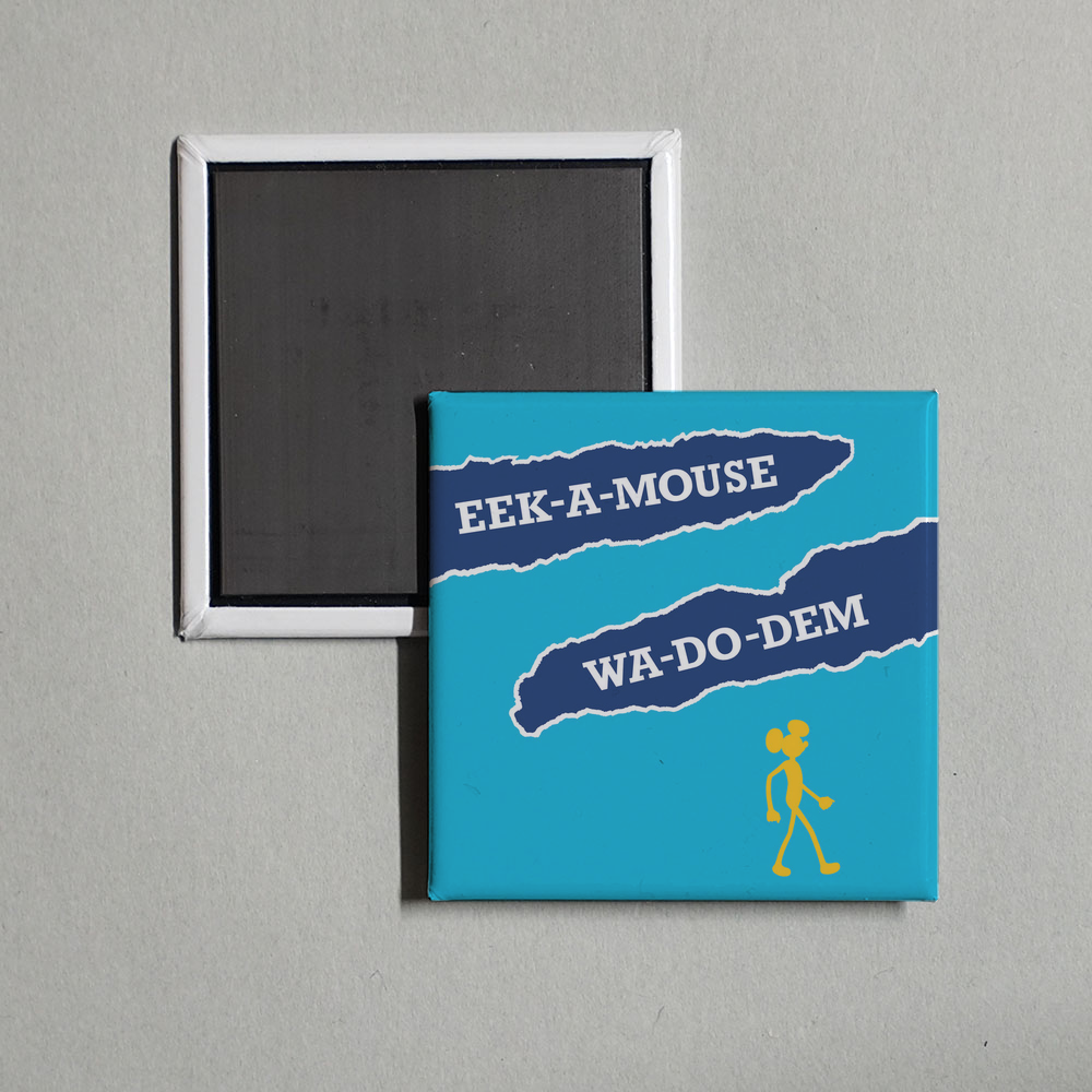 Eek-A-Mouse - Wa-Do-Dem Album Cover Fridge Magnet