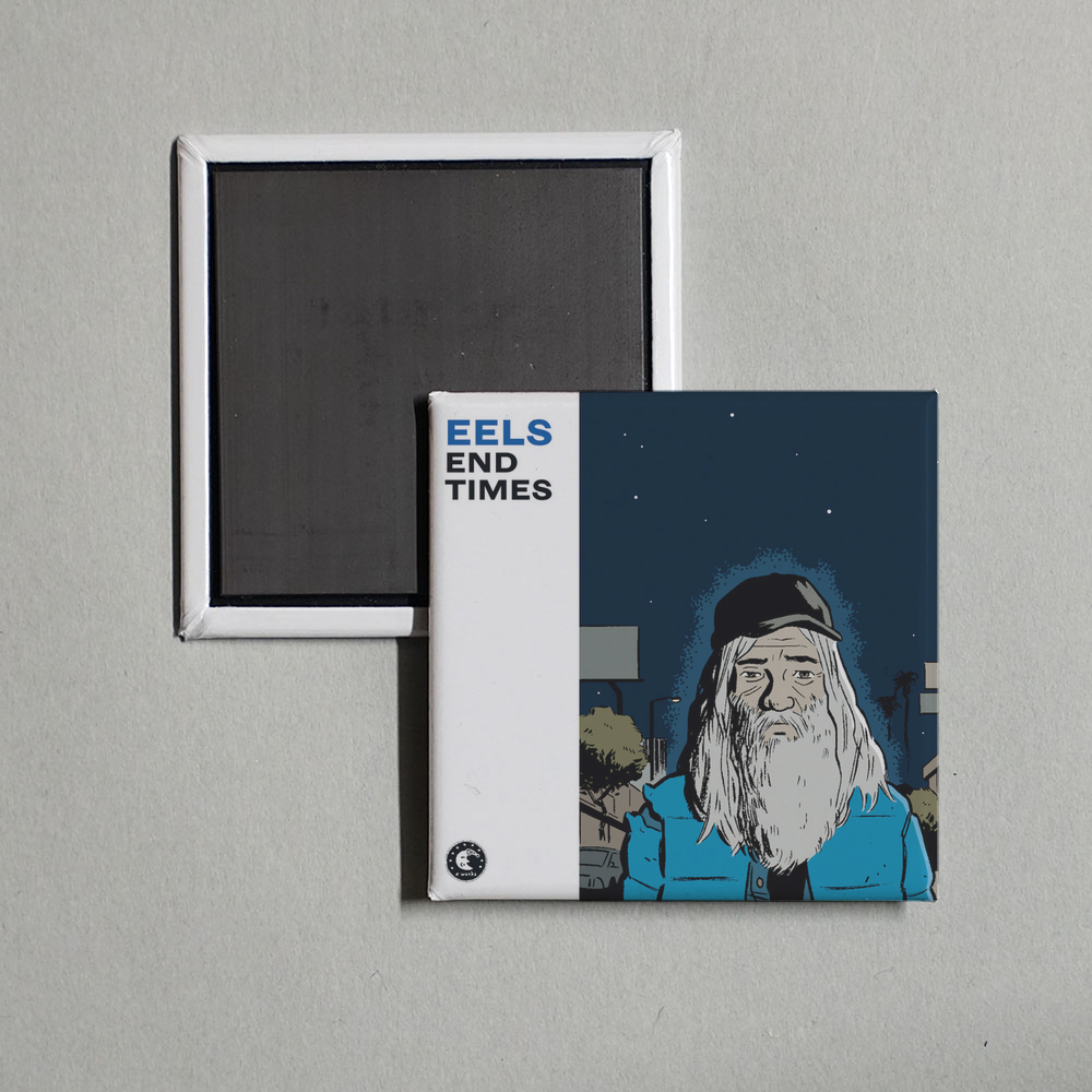 Eels - End Times Album Cover Fridge Magnet