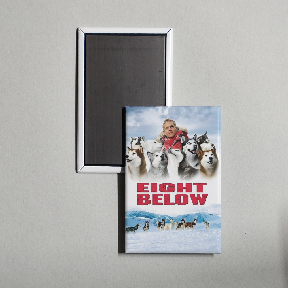 Eight Below Mini Movie Fridge Magnet