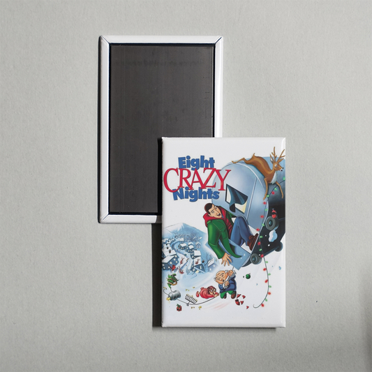 Eight Crazy Nights Mini Movie Fridge Magnet
