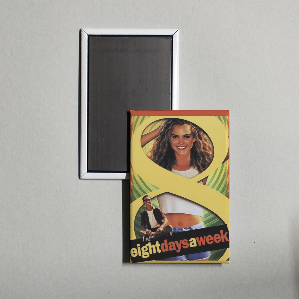 Eight Days a Week Mini Movie Fridge Magnet