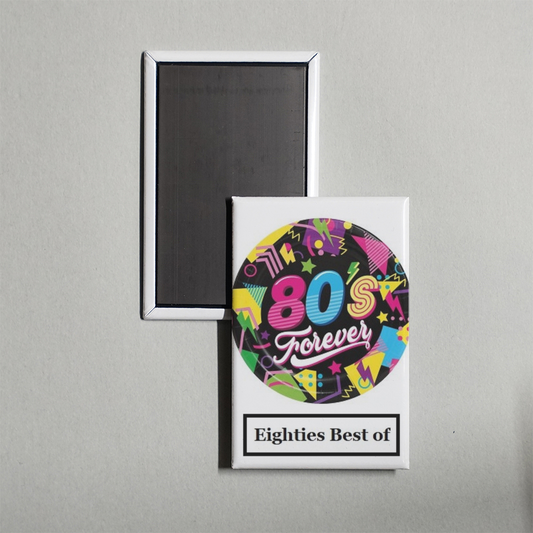 Eighties Best of TV Show Fridge Magnet