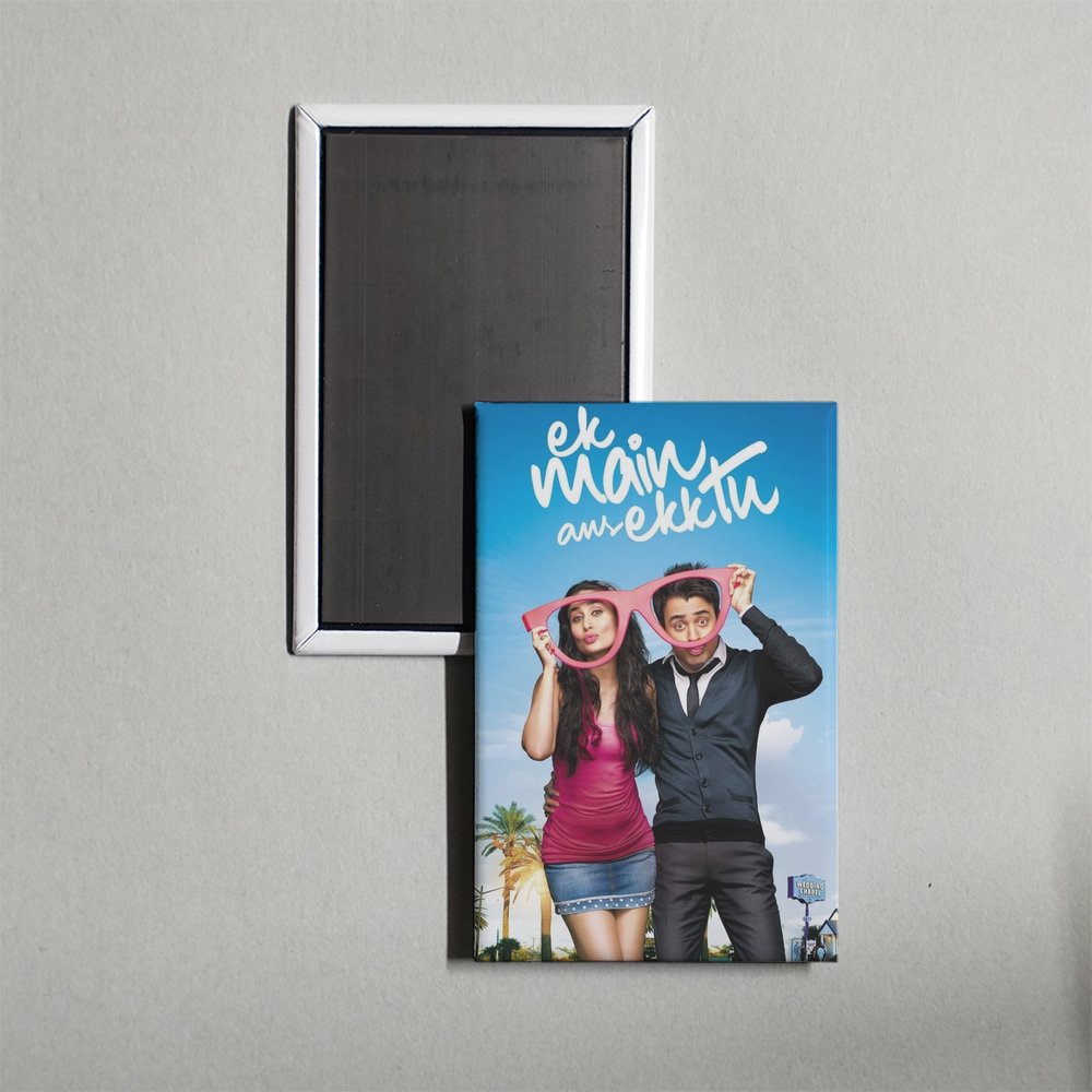 Ek Main Aur Ekk Tu Mini Movie Fridge Magnet