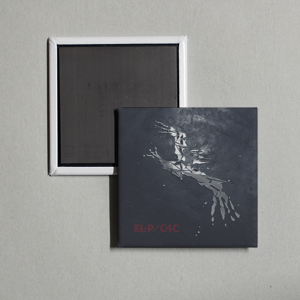 El-P - Cancer 4 Cure Album Cover Fridge Magnet