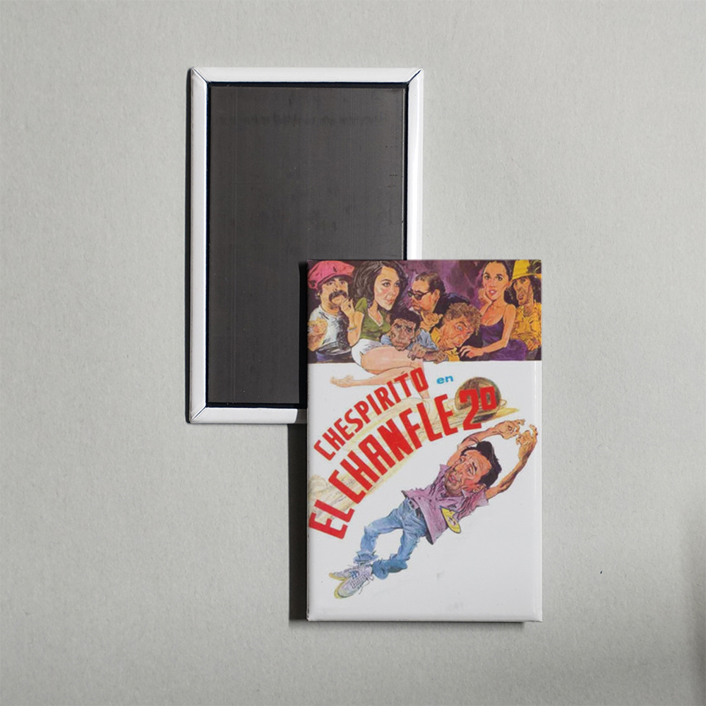 El Chanfle 2 Mini Movie Fridge Magnet
