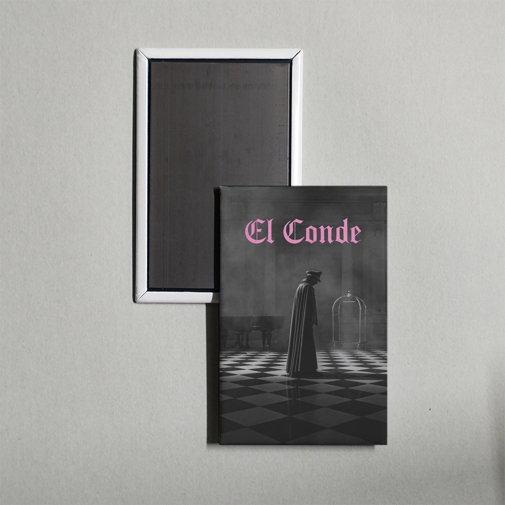 El Conde Mini Movie Fridge Magnet