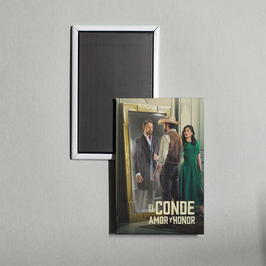 El Conde Amor y Honor TV Show Fridge Magnet