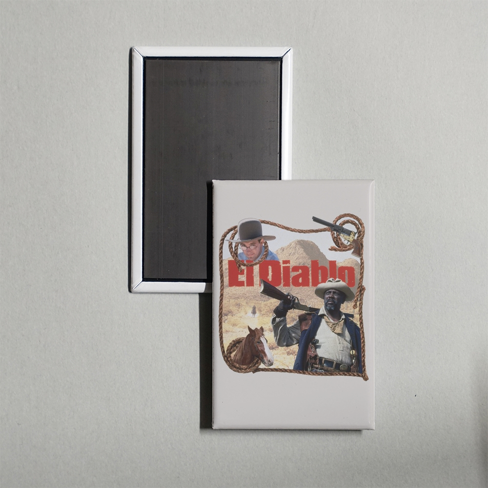 El Diablo Mini Movie Fridge Magnet