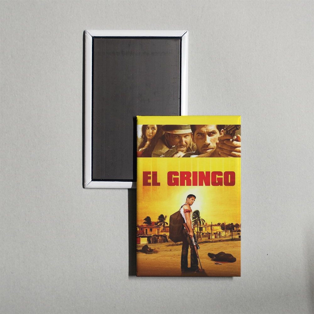 El Gringo Mini Movie Fridge Magnet